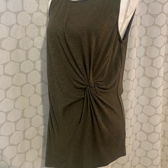 ⏰ Apt 9 - sleeveless business casual synched top - M - Picture 5 of 7